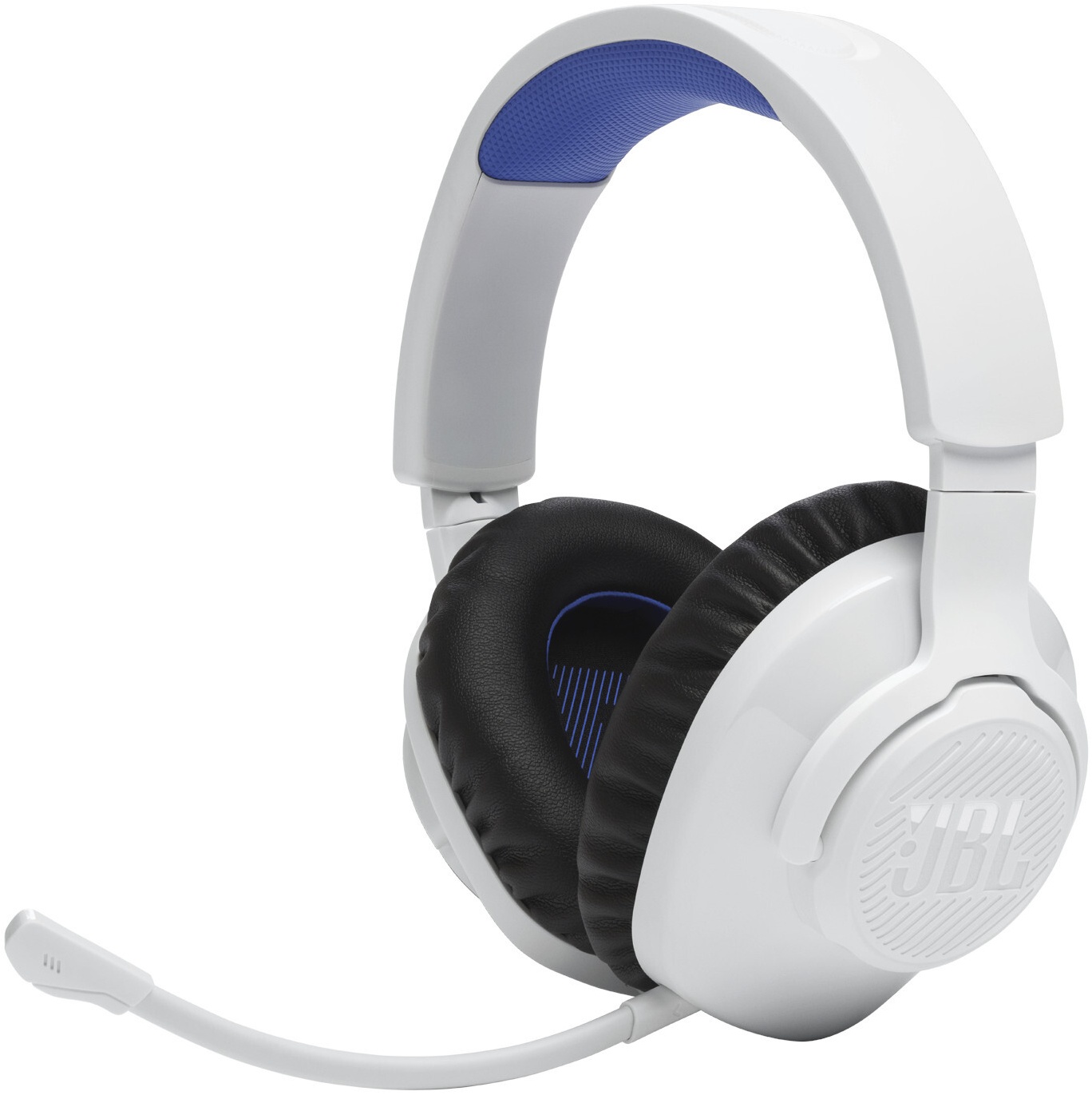 JBL QUANTUM 360P belo-modre slušalke