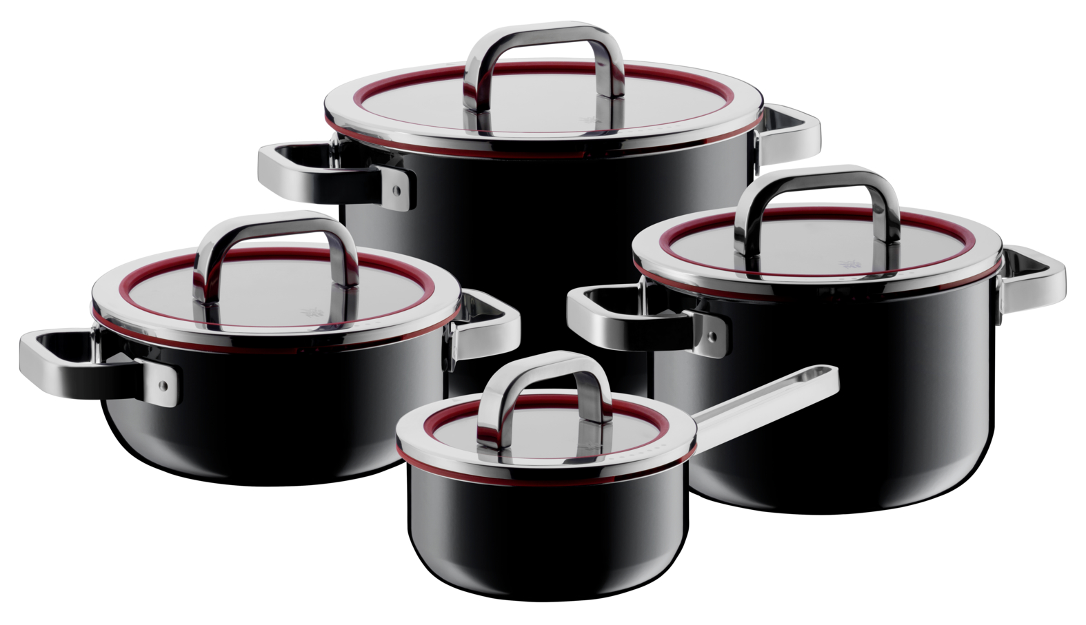 4-delni set posod WMF Fusiontec Black