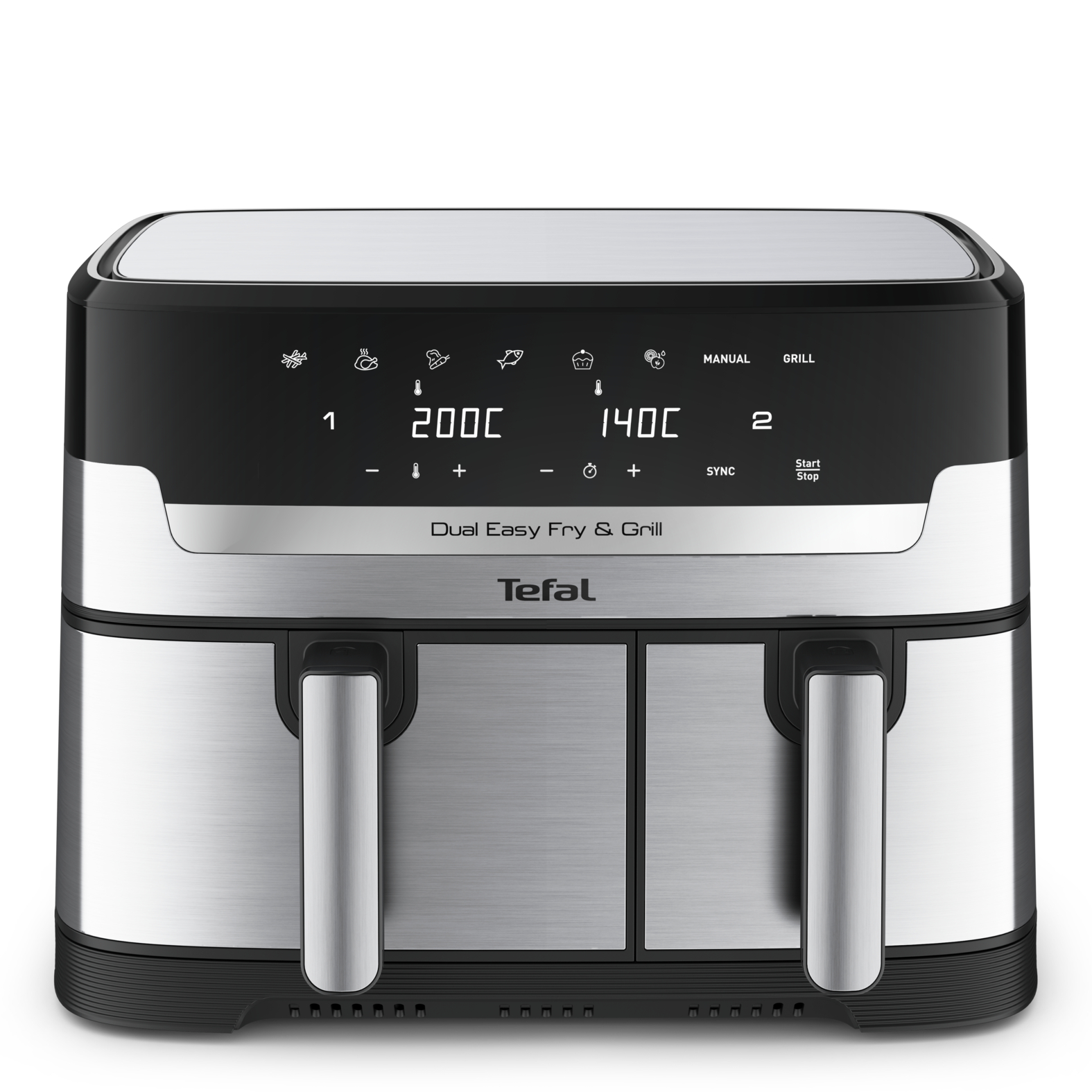 TEFAL EY905D10 Dual Easy Fry & Grill cvrtnik na vroč zrak, 8,3L