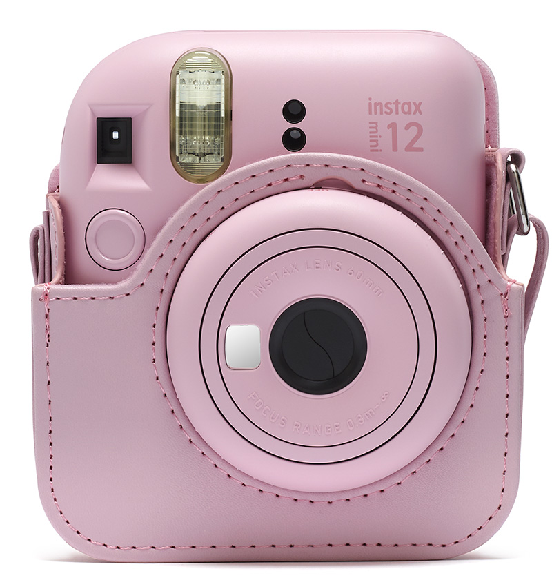 instax by FUJIFILM mini 12 Blossom Pink zaščitna torbica