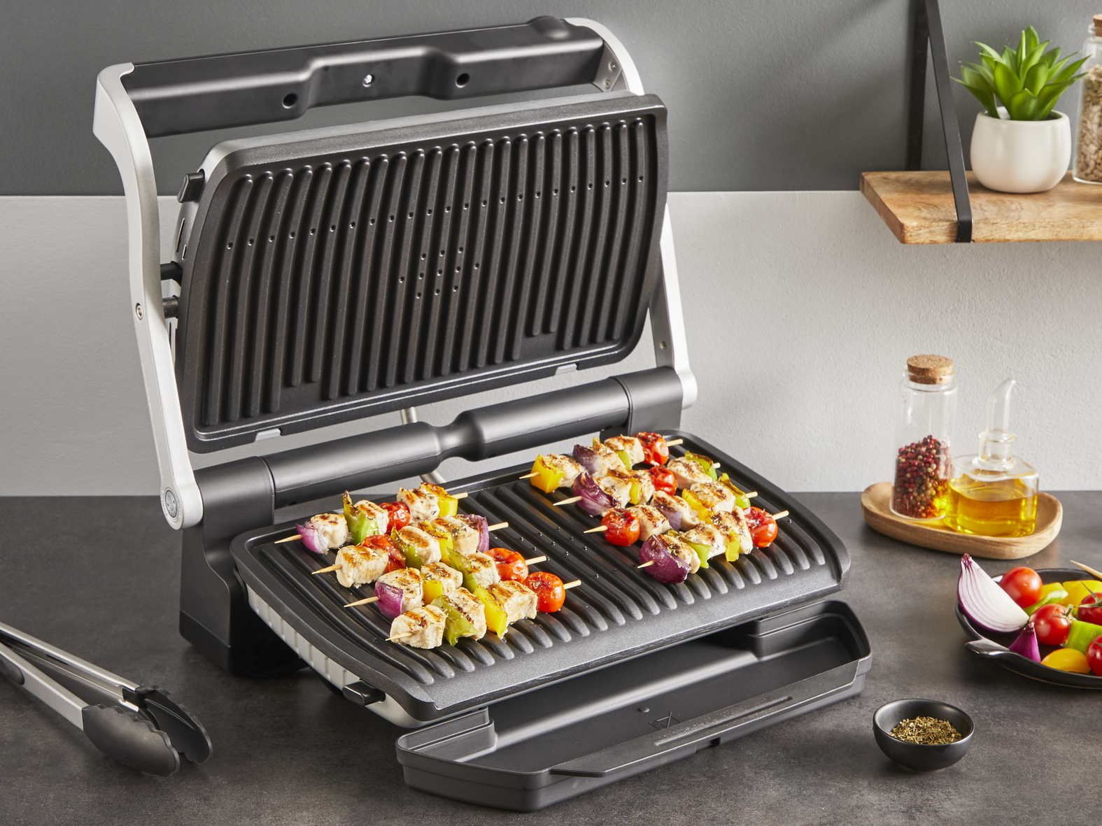 TEFAL GC728D10 OptiGrill+ XL žar
