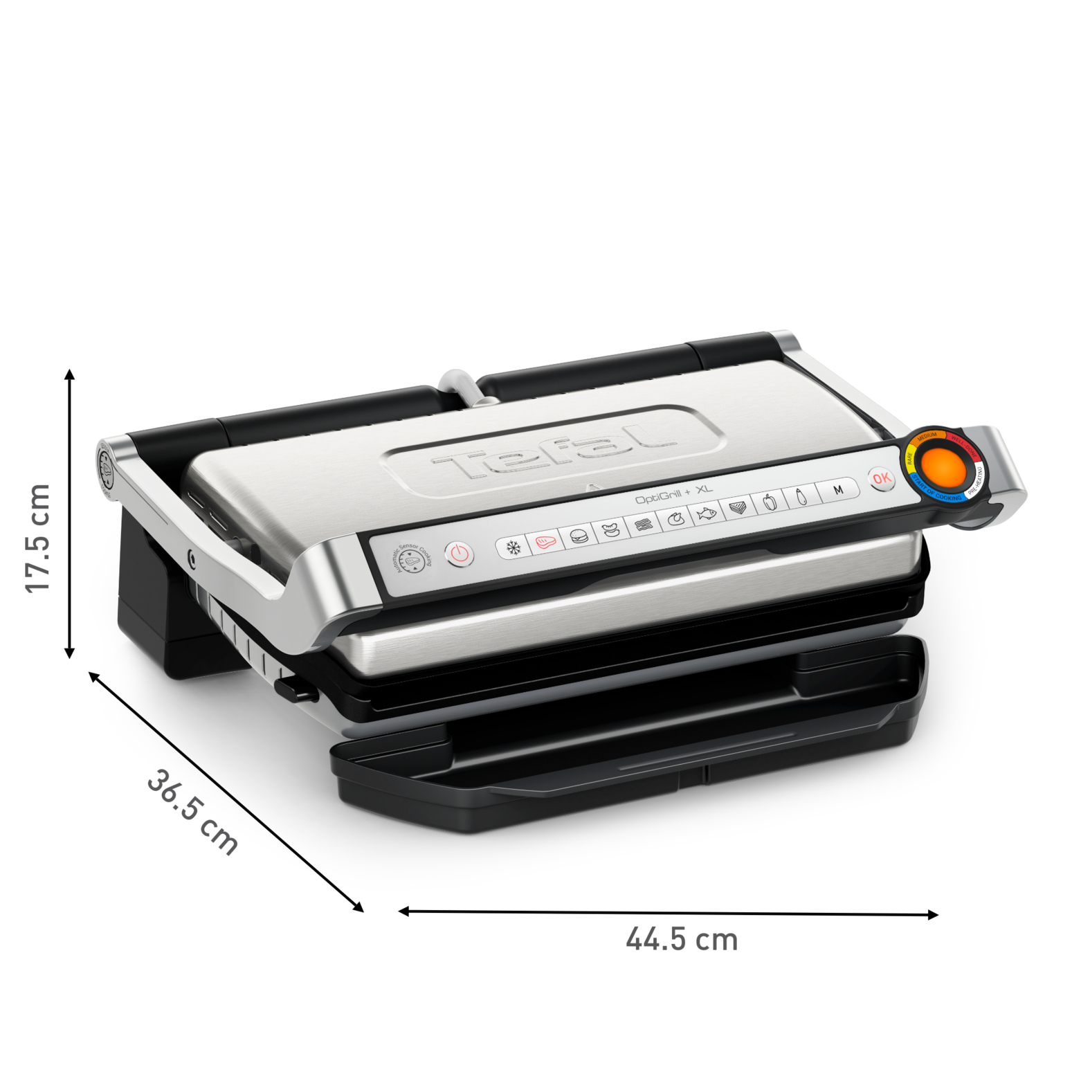 TEFAL GC728D10 OptiGrill+ XL žar