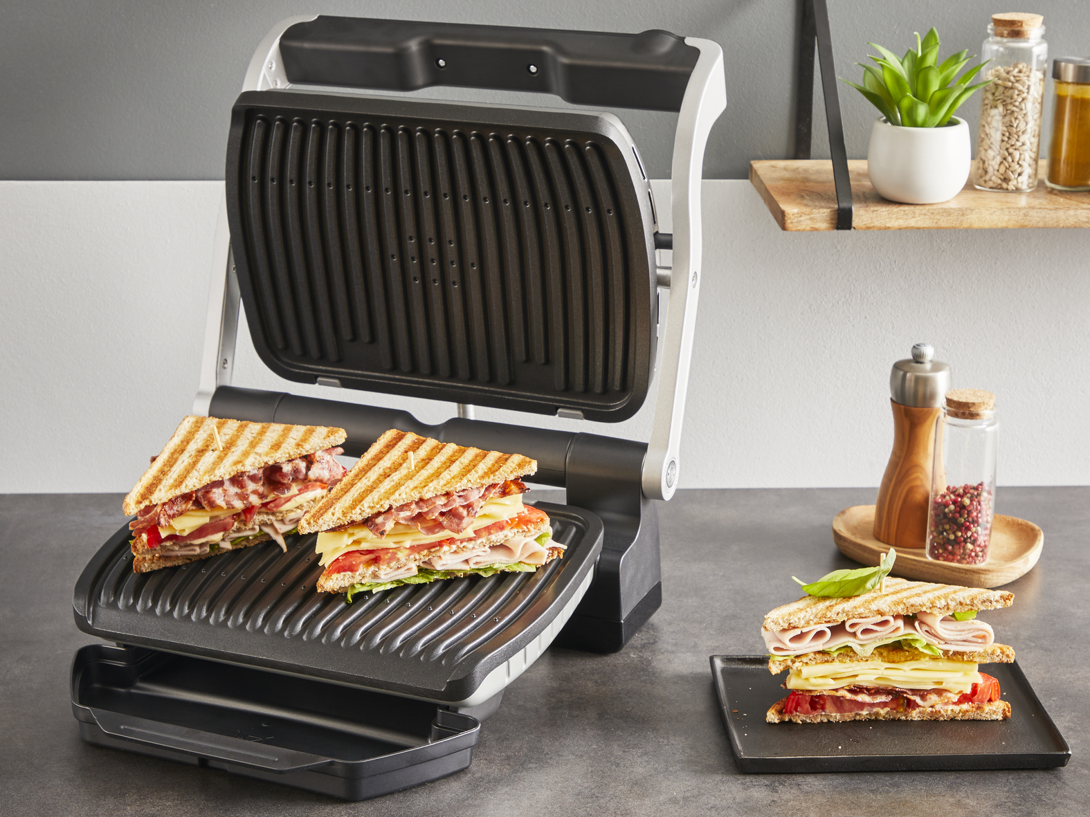 OptiGrill+ kontaktni žar Tefal GC718D10
