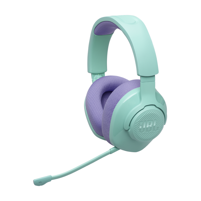 JBL Quantum 360 svetlo modre slušalke