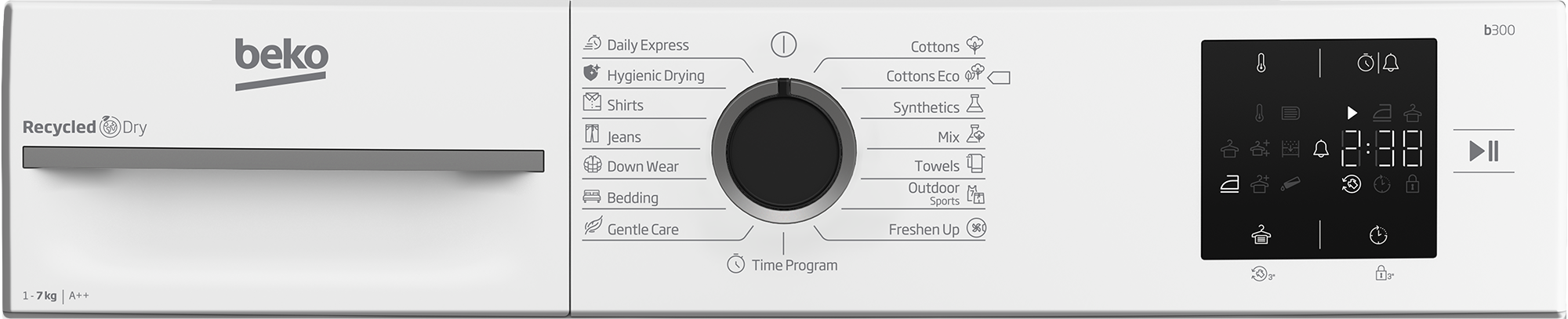 BEKO BM3T37230W sušilni stroj