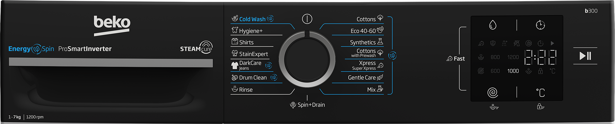 BEKO BM3WFSU37213WPBB pralni stroj