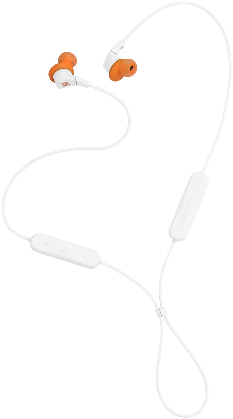 Slušalke JBL Endurance Run 3 White