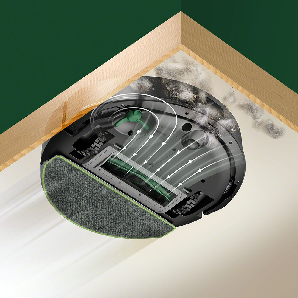 Zgrabi prašne kepice iz vogalov