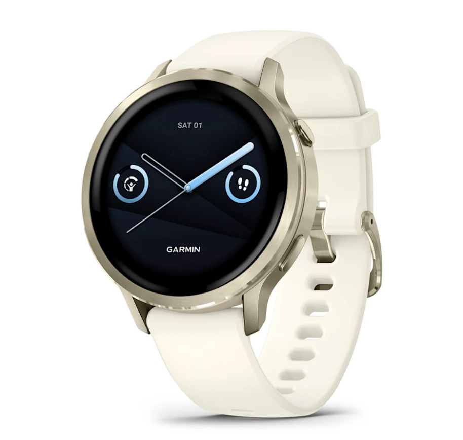 GARMIN Venu 4 41mm - beige/lunar gold bone