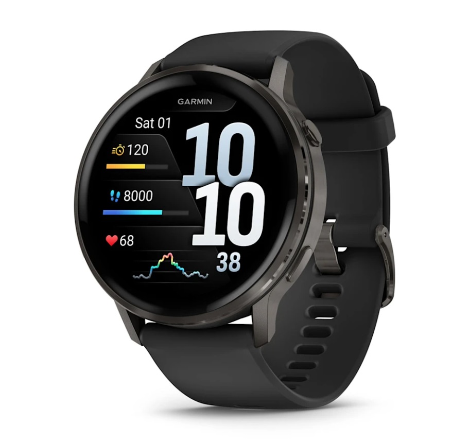 GARMIN Venu 4 45mm - black/slate black