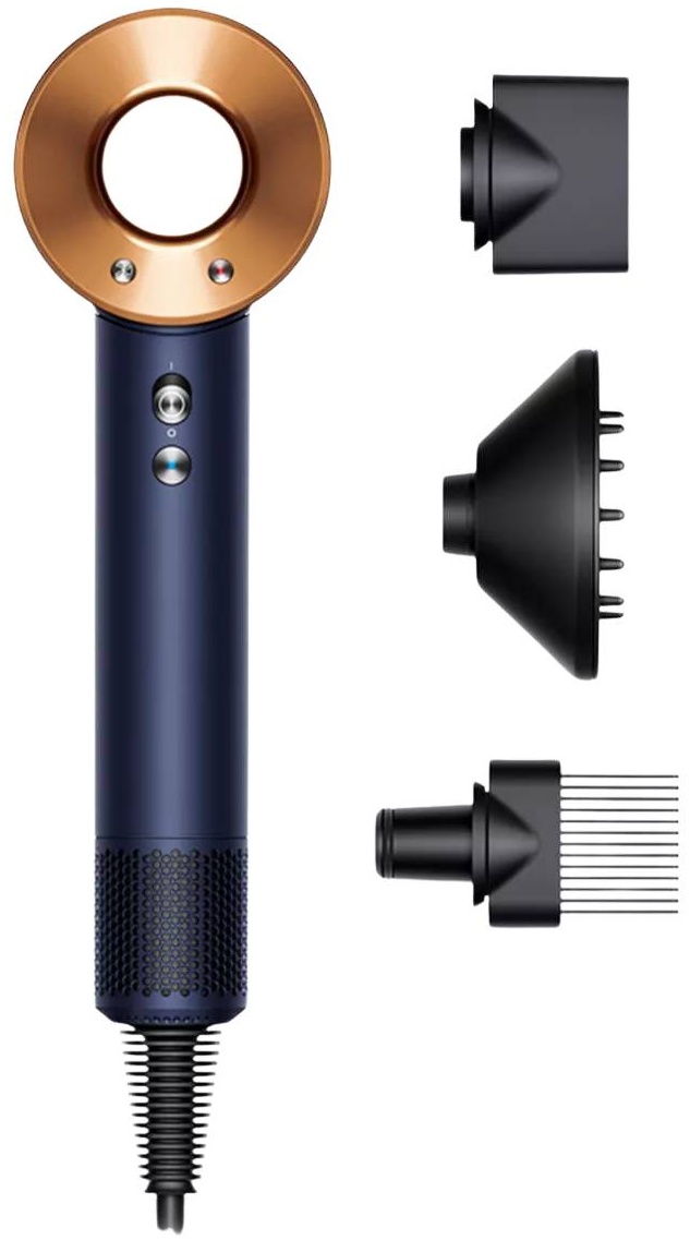 Dyson sušilnik za lase Supersonic HD07 (113312) Prussian Blue/ Rich Copper (Curly+Coily)