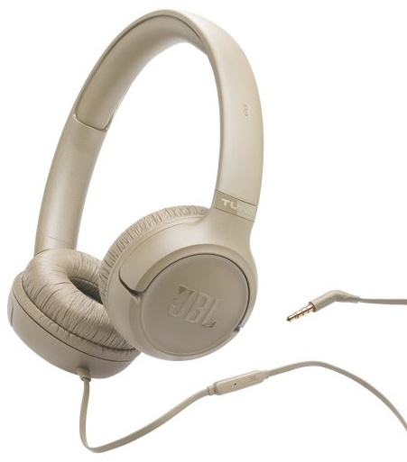 Slušalke JBL TUNE530, USB-C, bež