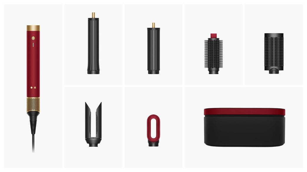 Krtača za oblikovanje las DYSON Airwrap Co-anda2x (176955) Red Velvet/Gold Straight+Wavy