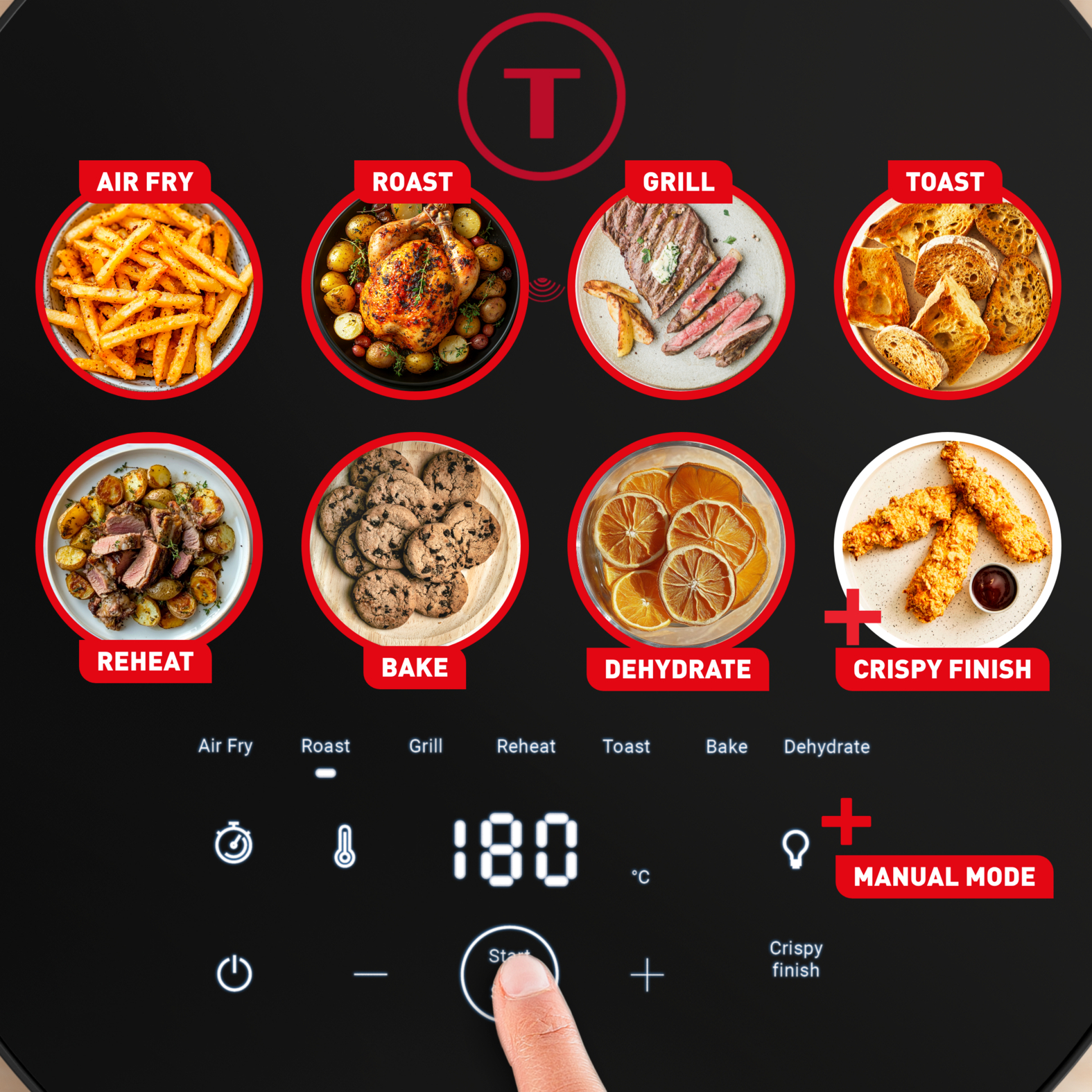 Cvrtnik na vroč zrak TEFAL Easy Fry Infrared, EY8328E0
