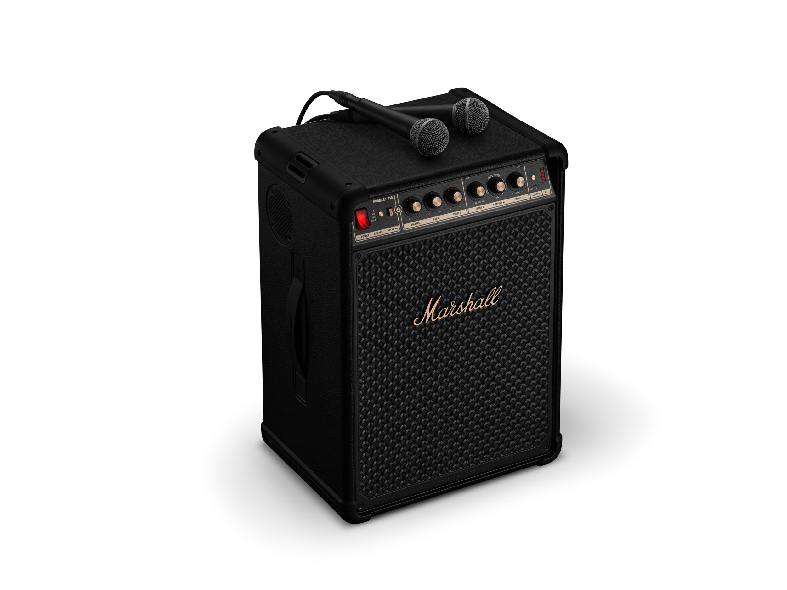 Karaoke zvočnik MARSHALL BROMLEY 450 BLACK AND BRASS