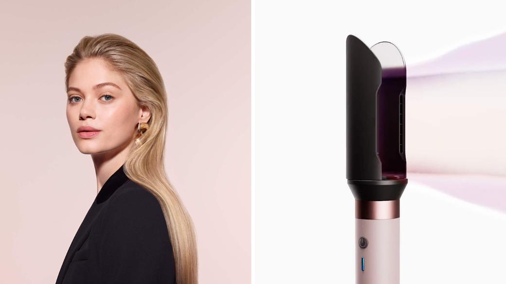Dyson stilizator za kosu Airwrap Co-anda2x (264002) Ceramic Apricot/Topaz Straight+Wavy