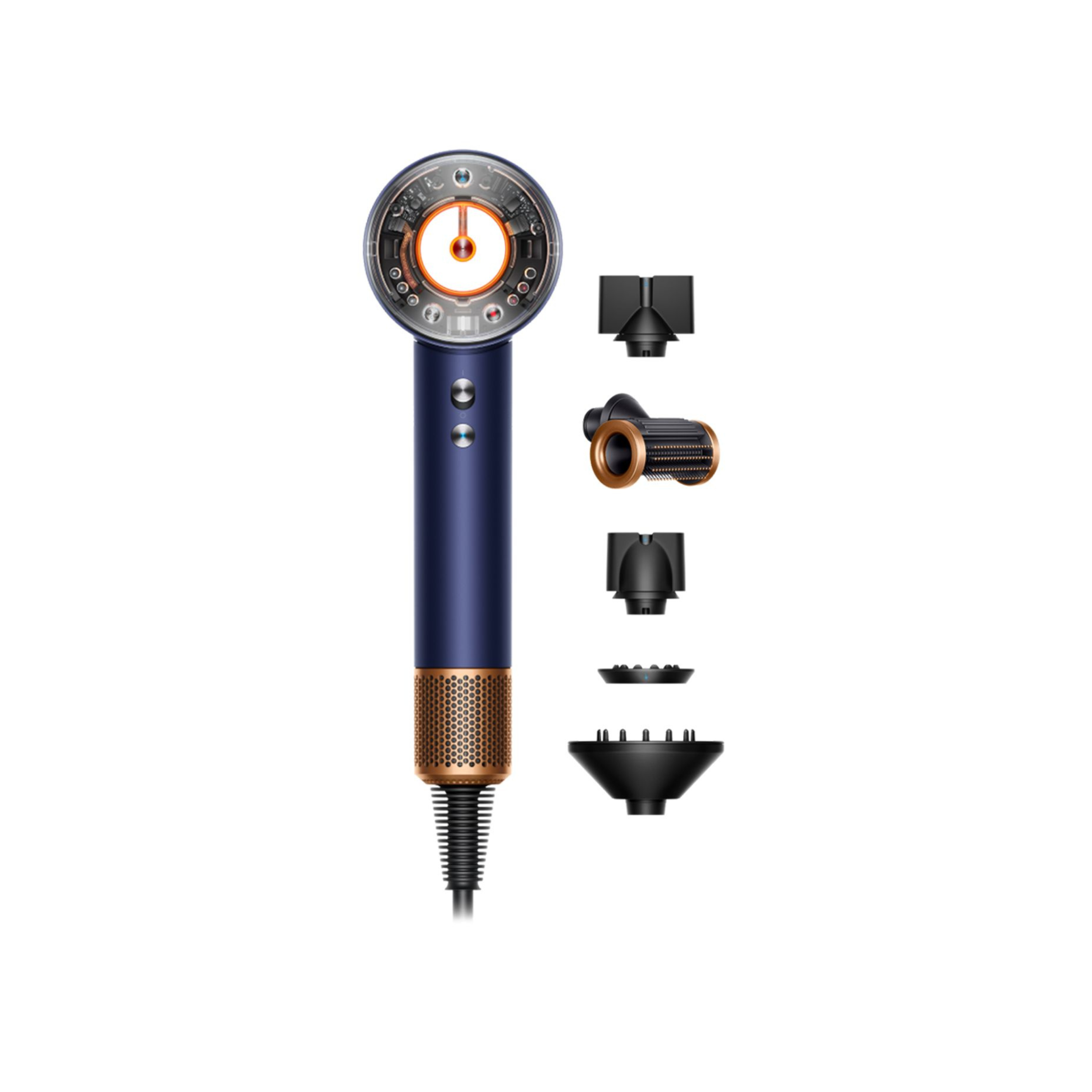 Dyson Supersonic Nural Multi-Styler Straight+Wavy Prussian Blue/Rich Copper